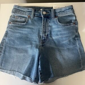 H&M High Waist Jean Shorts